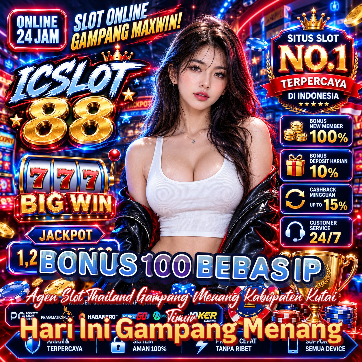 BONUS 100 BEBAS IP
