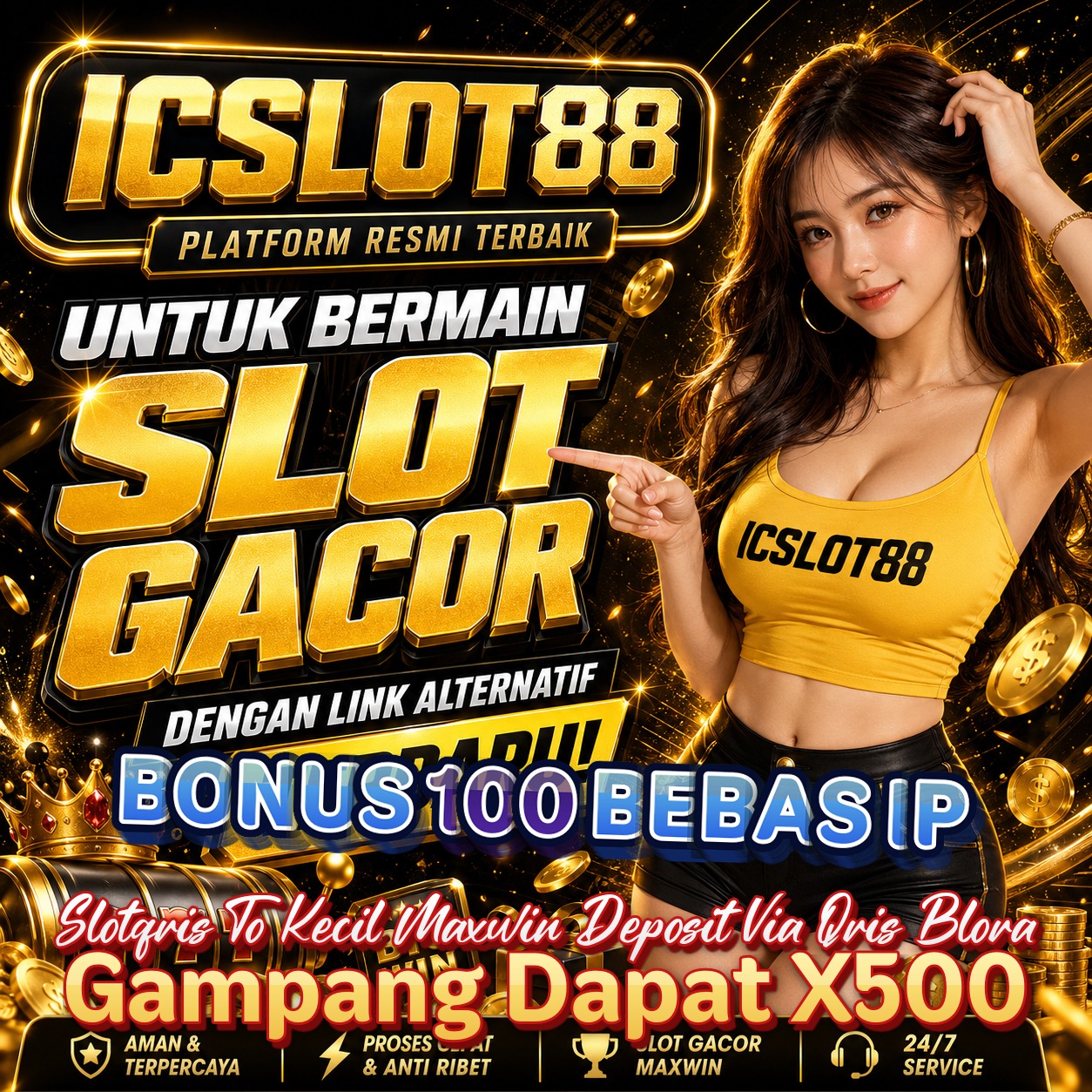BONUS 100 BEBAS IP